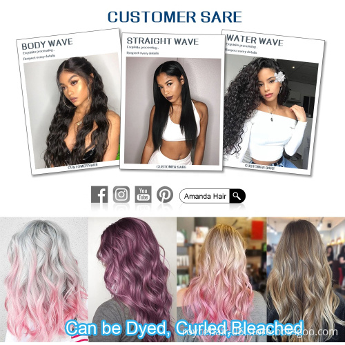 Amanda 10A 11A Grade 100% Brazilian Human Hair Bundles,Unprocessed Wholesale Virgin Brazilian Hair,Virgin Cuticle Aligned Hair